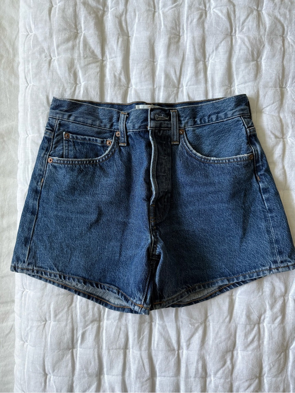 Agolde Parker Long Shorts